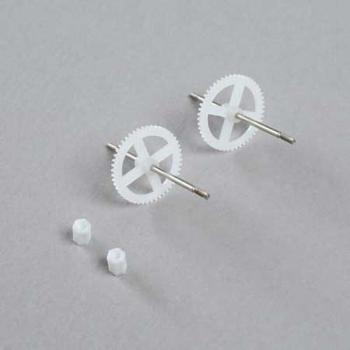 Zahnrad / Getriebe mit Welle für Night Vapor / Prop Shaft with Gear (2) EFLU1327 E-flite