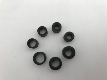Preview: Reduzierhülsen in Ø 8mm und Ø 10mm verschiedene Durchmesser 10/8 -10/6,5 - 8/6 - 8/5,5 - 8/4 Höhe 6,8mm