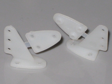 1 Paar Nylon Ruderhörner Kunststoff 20mm R.E.M. 30970