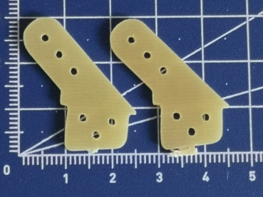 Preview: GfK-CNC Ruderhorn Höhe 30mm Typ 3 (VE= 1 Paar)