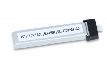 Preview: 1S Lipo Akku SLS 220mAh 30C für msr NANO cpx etc. 49x9x5mm 6g