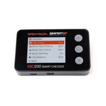 Preview: Spektrum Accessories XBC200 Smart LiPo Battery Checker & Servo Tester SPMXBC200