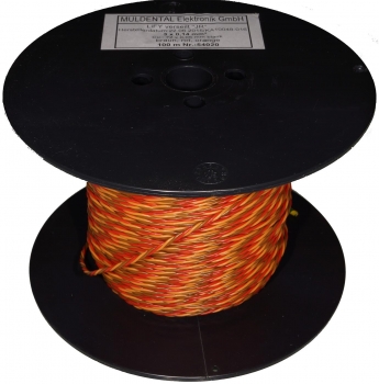 verdrilltes Servokabel 0,14 qmm verseilt Meterware