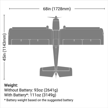 Super Timber 1.7 BNF Basic- die wohl beste Timber für 4-6S Lipo und unbegrenzten Flugspass E-flite EFL02550