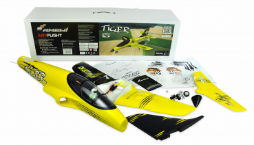 AMXFlight Tiger S Jet 55mm EDF PNP gelb für 3S Lipo