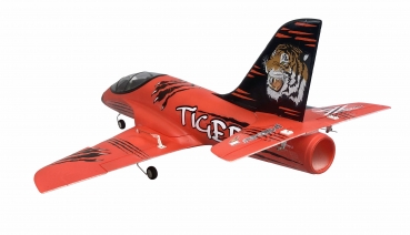Preview: AMXFlight Tiger S Jet 55mm EDF PNP rot für 3S Lipo