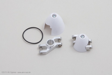 Z-Spinner Ø 30mm - Spinnerkappe, Alumittelteil und Gummiring 725171