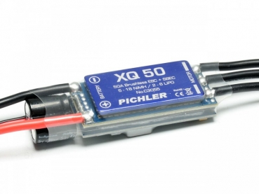 Preview: Antriebsset Sinbad mit Boost 40 BL Al mit langer Welle 50A Regler u. KLS für Modelle bis 3000g Fluggewicht Pichler 15033