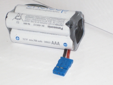Preview: Eneloop Micro AAA 4,8V/800mAh Empfängerakku Würfel