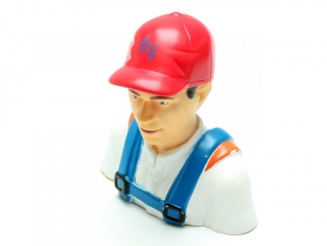 Pilotenbüste Rudi im Maßstab 1:6