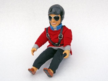 Pilot BEN in rot mit Gurt