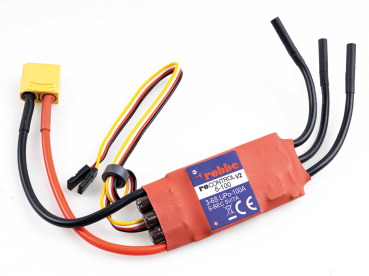 Preview: Ro-Control V2 brushless Regler für 3-6S Lipo 100A 5V/5A Switch BEC XT90 robbe 8735
