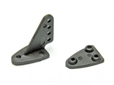 Ruderhörner / Ruderhorn 20mm Nylon schwarz C8854 Pichler VE=10 Stück