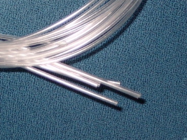 Schrumpfschlauch Ø 2,4mm transparent, ideal für Servolitze