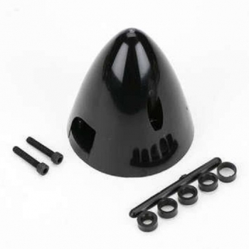 Kunststoffspinner 2-Blatt Ø 45mm schwarz DUBRO universal passend  durch Distanzstücke HAN 267