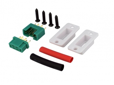 MPX Einbaurahmen mit Stecker und Buchse Typ MPX zum Einbau für Flächenanschlüsse etc.