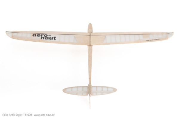 Falko - Holzbausatz eines Antikmodells in zeitgemäßer Bauweise Spw. 178cm Aeronaut 111600