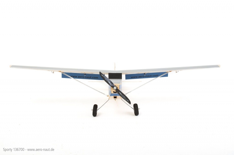 SPORTY Querrudertrainer mit Landeklappen (optional) Holzbausatz NEUHEIT 2024 Aeronaut