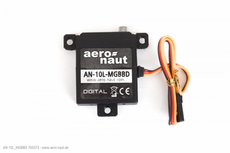 AN-10L-MGBBD Flächenservo digital 10mm mit Metallgetriebe