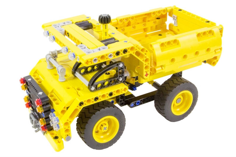 Teknotoys Active Bricks 2in1 Kipplaster und Flugzeug