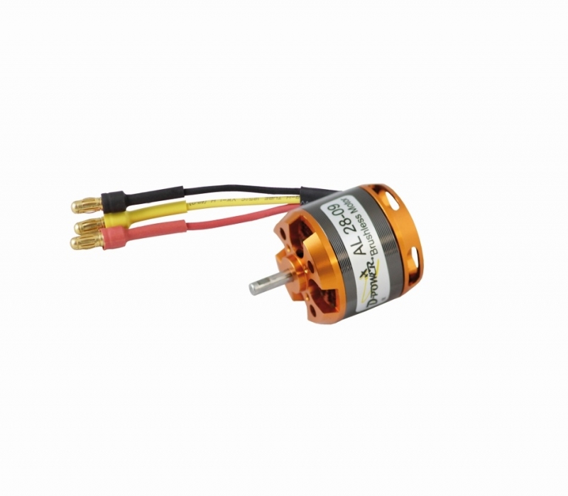 D-Power Brushless Motor AL28-09 für 2-4S Lipo 980KV