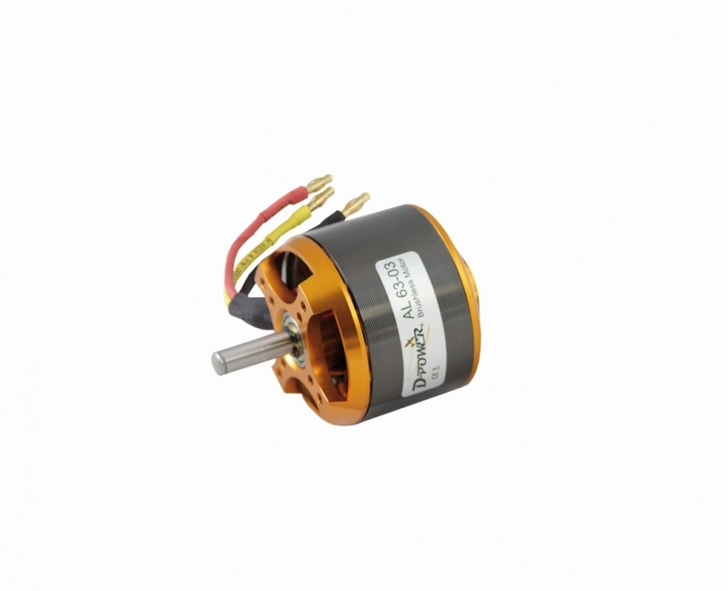 D-Power Brushless Motor AL63-03 für 8-12S Lipo 280KV