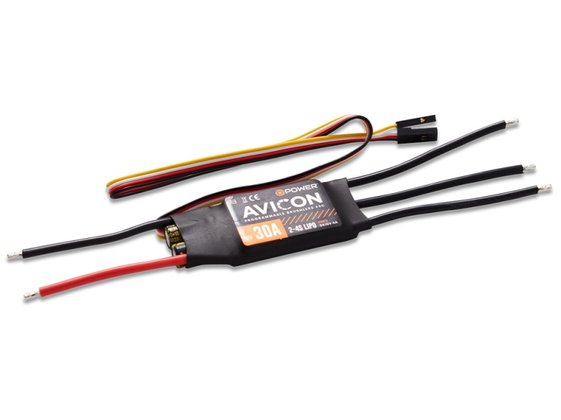 AVICON 30A S-BEC Brushless Regler für 2-4S Lipo