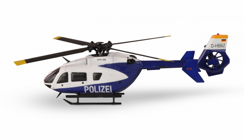 AXF-135 Polizei 4-Kanal Helicopter mit Autostart- und Landefunktion
