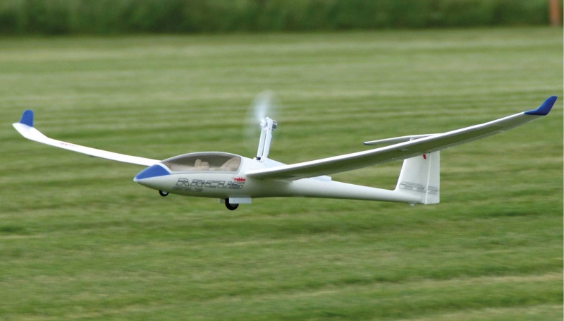 Arcus E 2.2 ARF PNP eleganter vorbildgetreuer Elektrosegler mit Klapptriebwerk und Störklappen