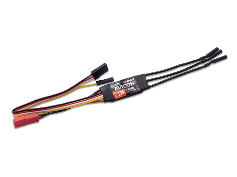 AVICON 15A SLIM S-BEC Brushless Regler für 2-4S Lipo DPAC015S D-Power