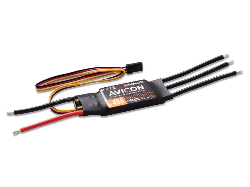 AVICON 40A S-BEC Brushless Regler für 2-4S Lipo