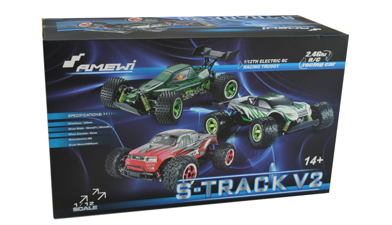Buggy S-Track V2 Alligators 4WD RTR 1:12