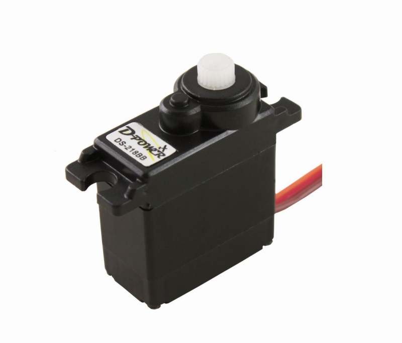 DS-218BB Digital Servo der Micro Grösse 11,5mm mit Kunstoffgetriebe und Kugellager DS218 D-Power