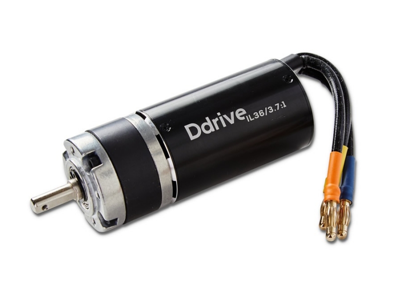 D-Drive IL36 3,7:1 brushless Innenläufer mit Getriebe für Segelflugmodelle bis ca. 5kg D-Power