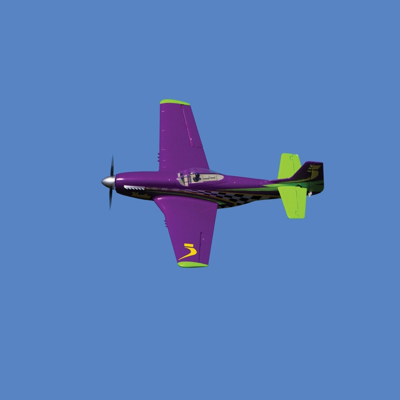 UMX P-51D Voodoo BNF Basic with AS3X and SAFE Select EFLU4350