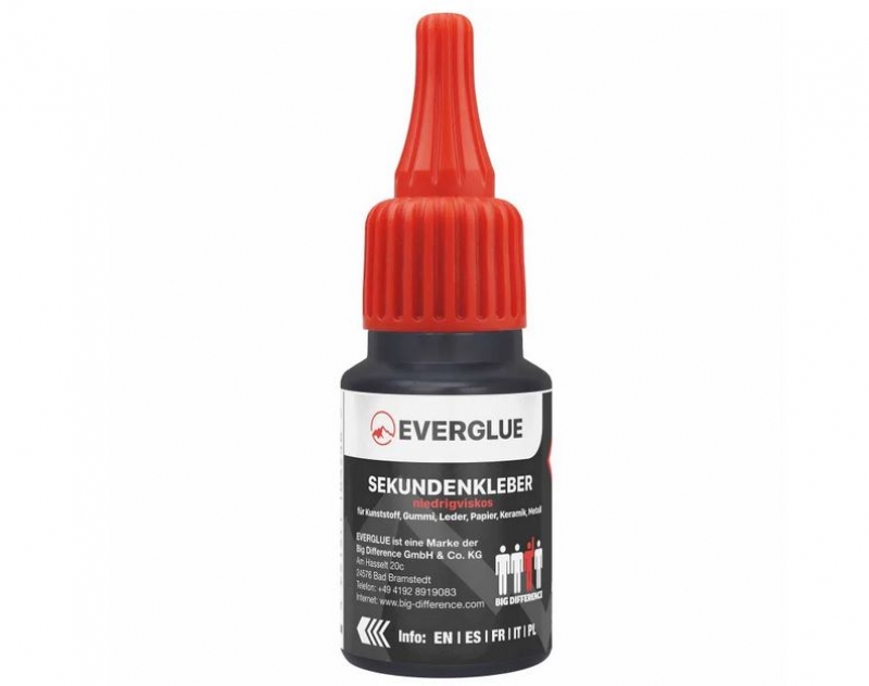 Sekundenkleber dünnflüssig 20g universal Everglue EV650041