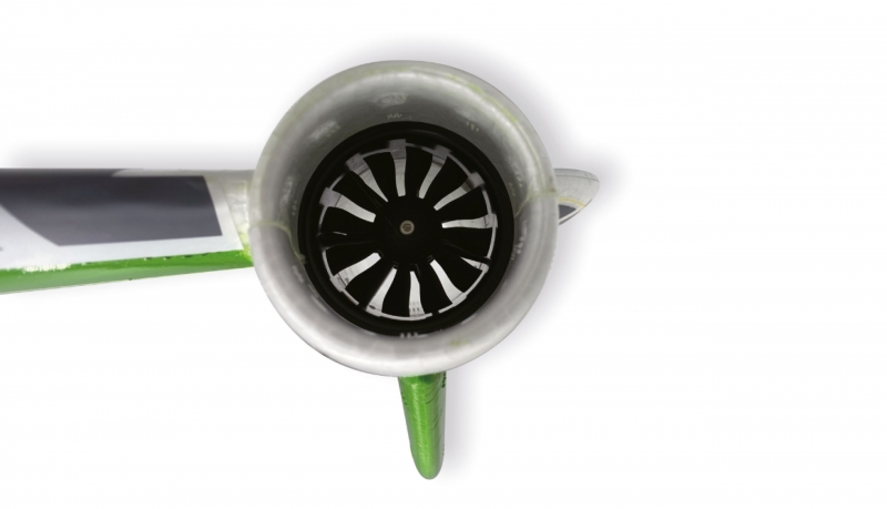 Eagle Twin V2 EDF Nurflügel 2x 40mm Impeller PNP GRÜN