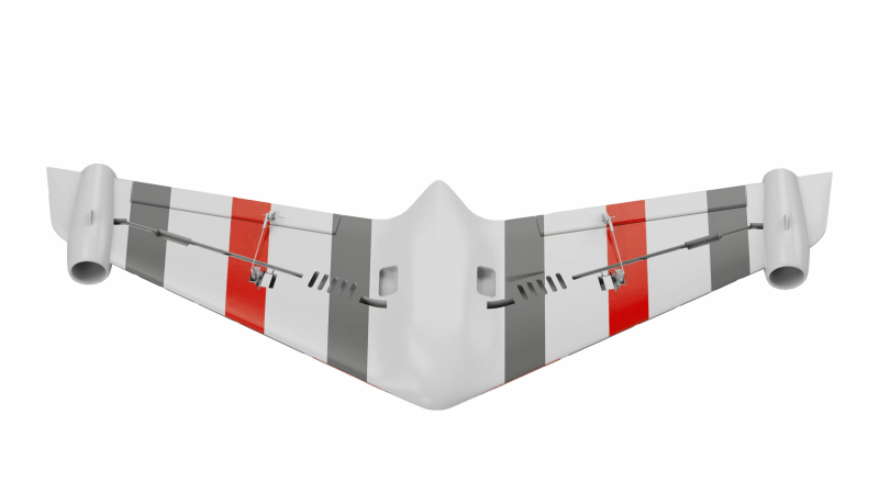 Eagle Twin V2 EDF Nurflügel 2x 40mm Impeller ROT