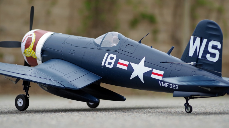 Arrows F4U Corsair V2 1100mm Elektromotor Warbird PUP powered by MODSTER