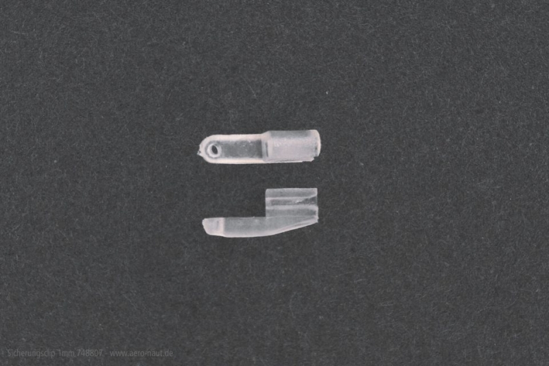 Gestängesicherung Sicherungsclip 1,0-1,2mm Aeronaut  748918 VE=10 Stück