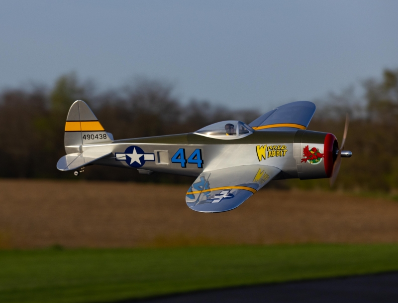 P-47 Thunderbolt PNP Fun Scale - ARF Modell mit installiertem BL-Antrieb, Servos und Einziehfahrwerk 145cm Hangar9 HAN3380