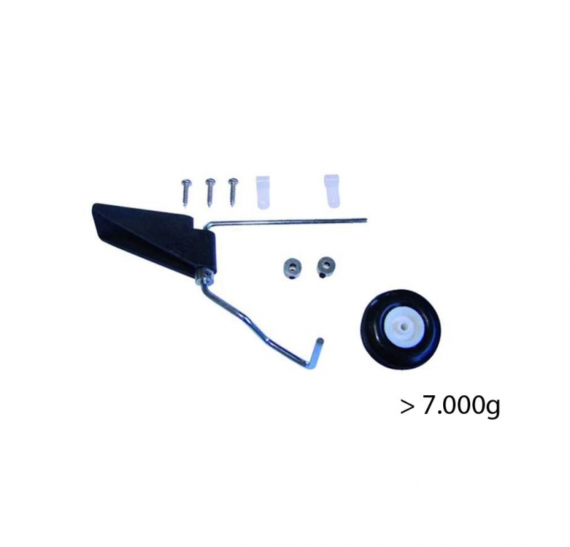 Heckfahrwerk gefedert für Modelle bis 7000g / 60-160 Size Phoenix item 22205