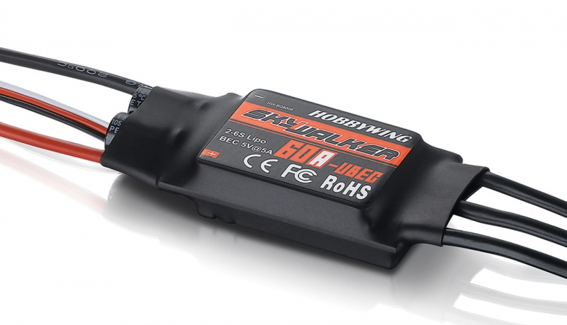 Hobbywing 60A Skywalker brushless ESC für 2-6S Lipo