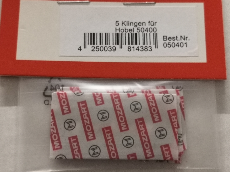 Ersatzklingen für Balsahobel 50400 R.E.M Modellbau Zubehör Artikel: 50401