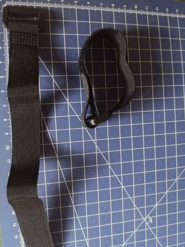 Klettband Schlaufen 150 x20mm VE=2 Stück Yuki model schwarz