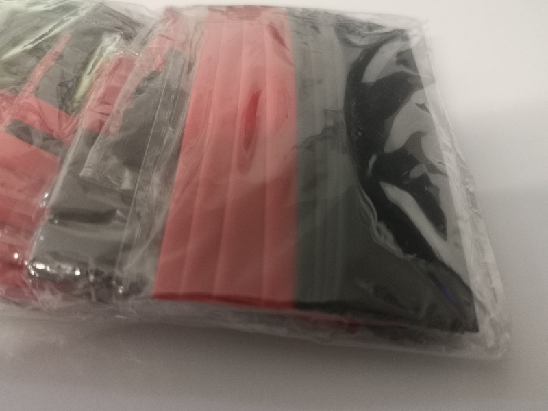 Schrumpfschlauch Set 127 Teile schwarz und rot Ø 3-10mm