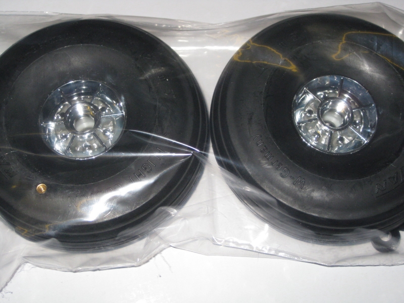Super Leicht Rad 125mm mit Ventil (1 Paar) Kavan KAV50.0260