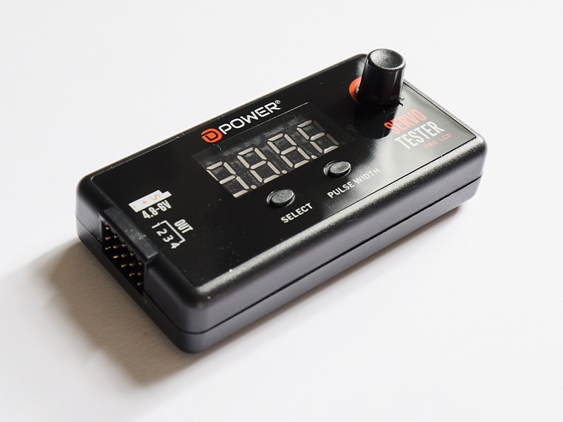 LCD Pro Digitaler Servotester von D-Power DPST-D