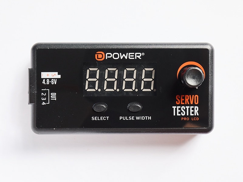 LCD Pro Digitaler Servotester von D-Power DPST-D