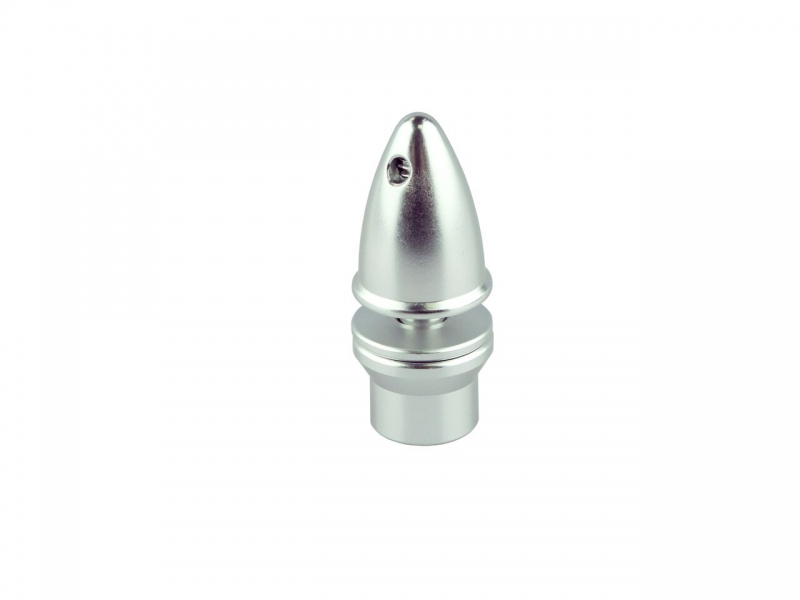 Alumitnehmer mit Spinner und Spannhülse für 4mm Welle und 6mm Aufnahme Prop Yuki 706006